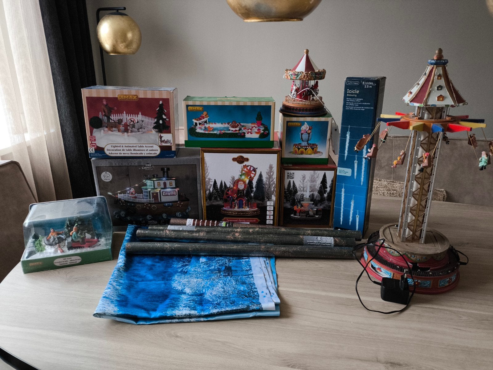 Kerstdorp spullen, Diversen, Kerst, Ophalen