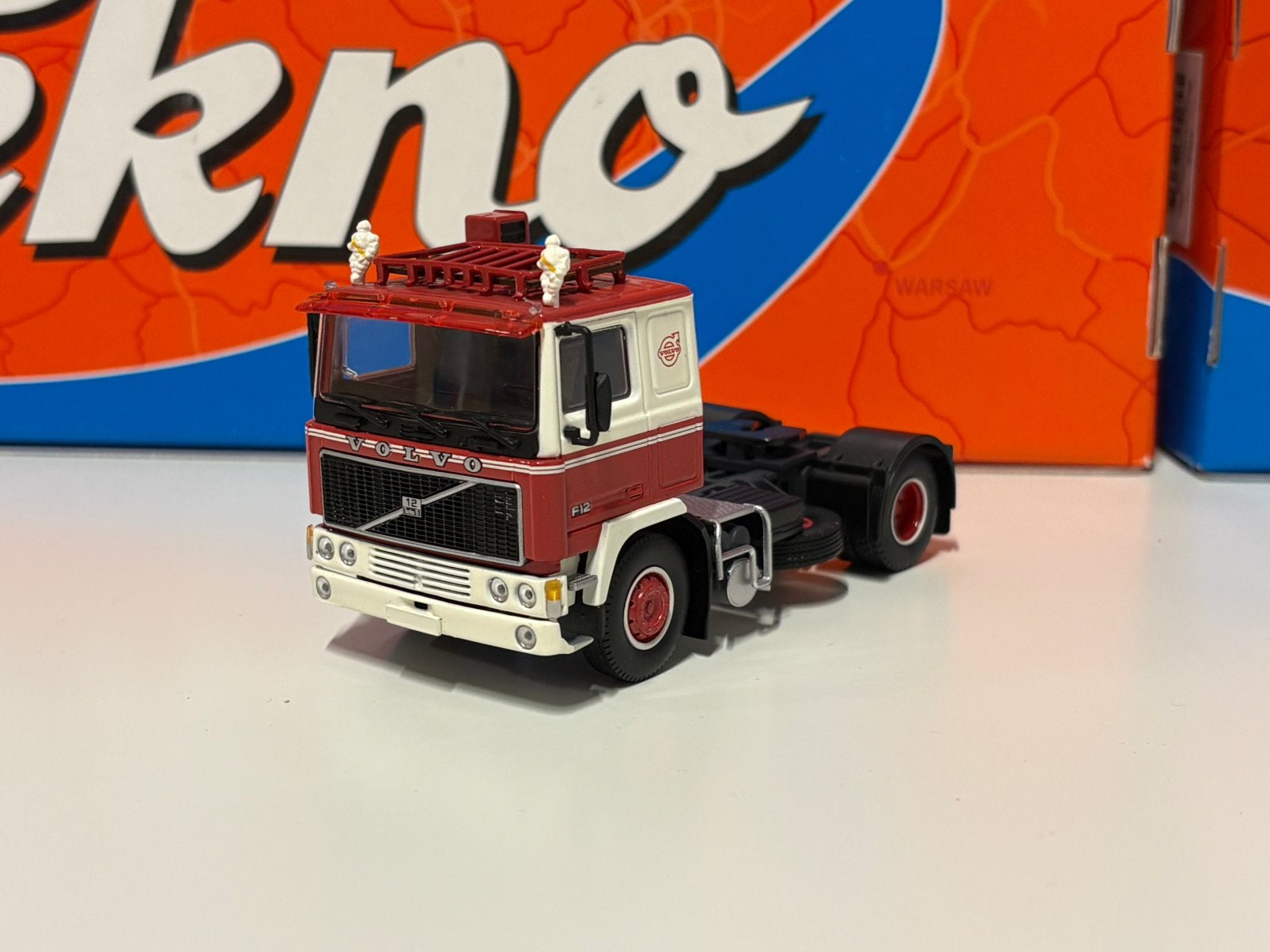 Tekno Volvo F12 Basis, Ophalen of Verzenden, Zo goed als nieuw, Bus of Vrachtwagen, Tekno