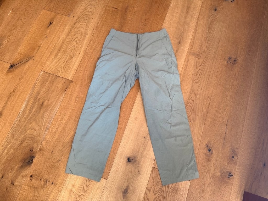 Arcteryx Veilance Spere LT Pants Beige maat 32 33 techwear, Ophalen of Verzenden, Gedragen, Overige maten, Beige