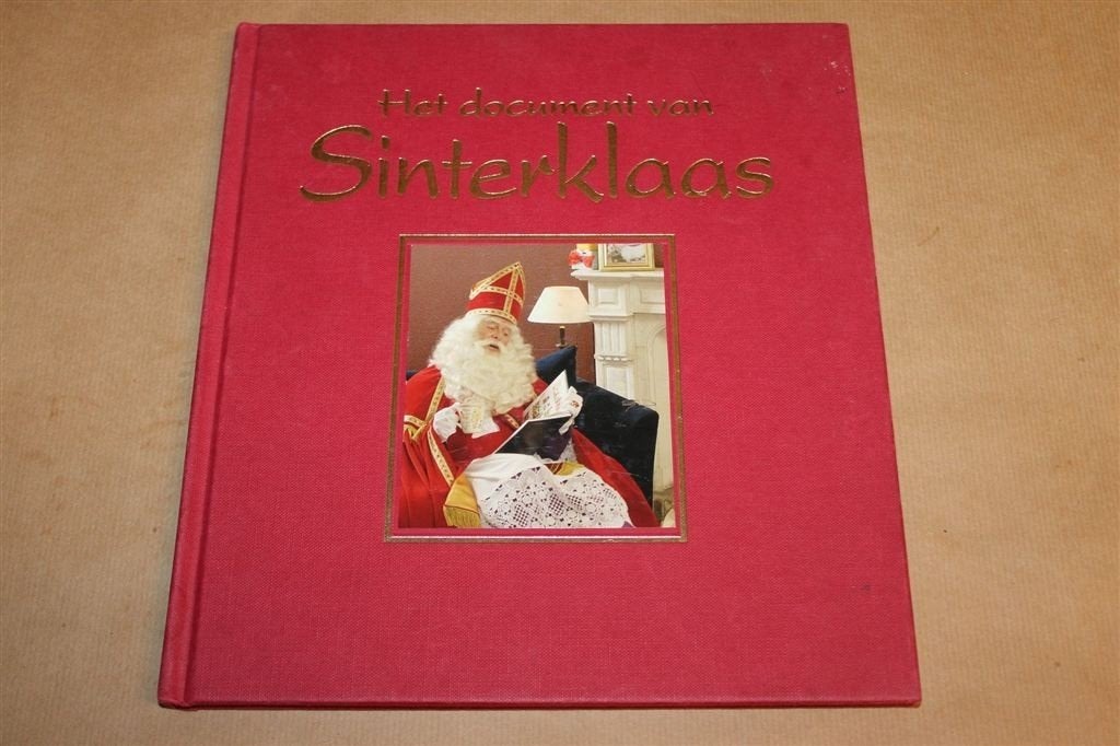 Het Document van Sinterklaas — Fotoboek over Leven van Sint, Gebruikt, -, -, Ophalen of Verzenden
