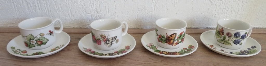 Marjolein Bastin kop en schotels Libelle, Ophalen of Verzenden, Zo goed als nieuw, Overige stijlen, Kop(pen) en/of Schotel(s)