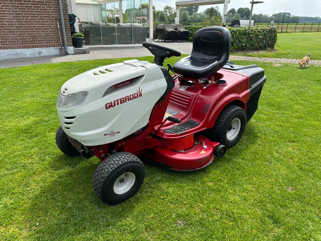 Gutbrod JLX 105 RH 18.5 PK Briggs & Stratton Hydrostaat, Ophalen, Gebruikt, Opvangbak, 90 tot 120 cm