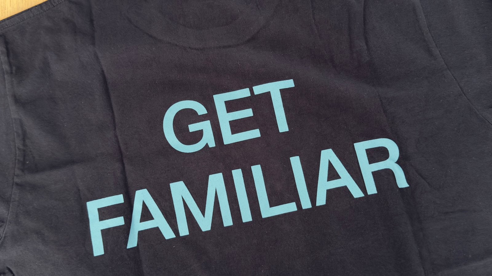Patta Get Familiar zwart t-shirt | M, Ophalen of Verzenden, Nieuw, Maat 48/50 (M), Zwart