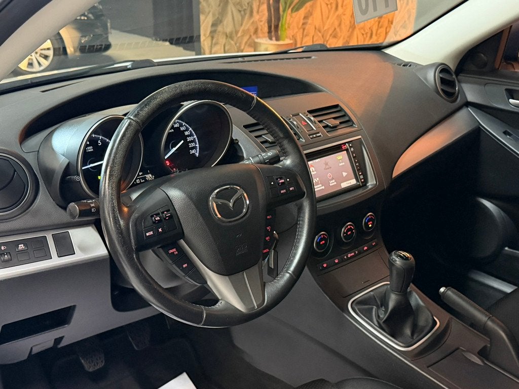 Mazda 3 1.6 TS|Trekhaak|Navi|Lage KM|Cruise|Climate Control|, Auto's, Voorwielaandrijving, Euro 5, Stof, Gebruikt