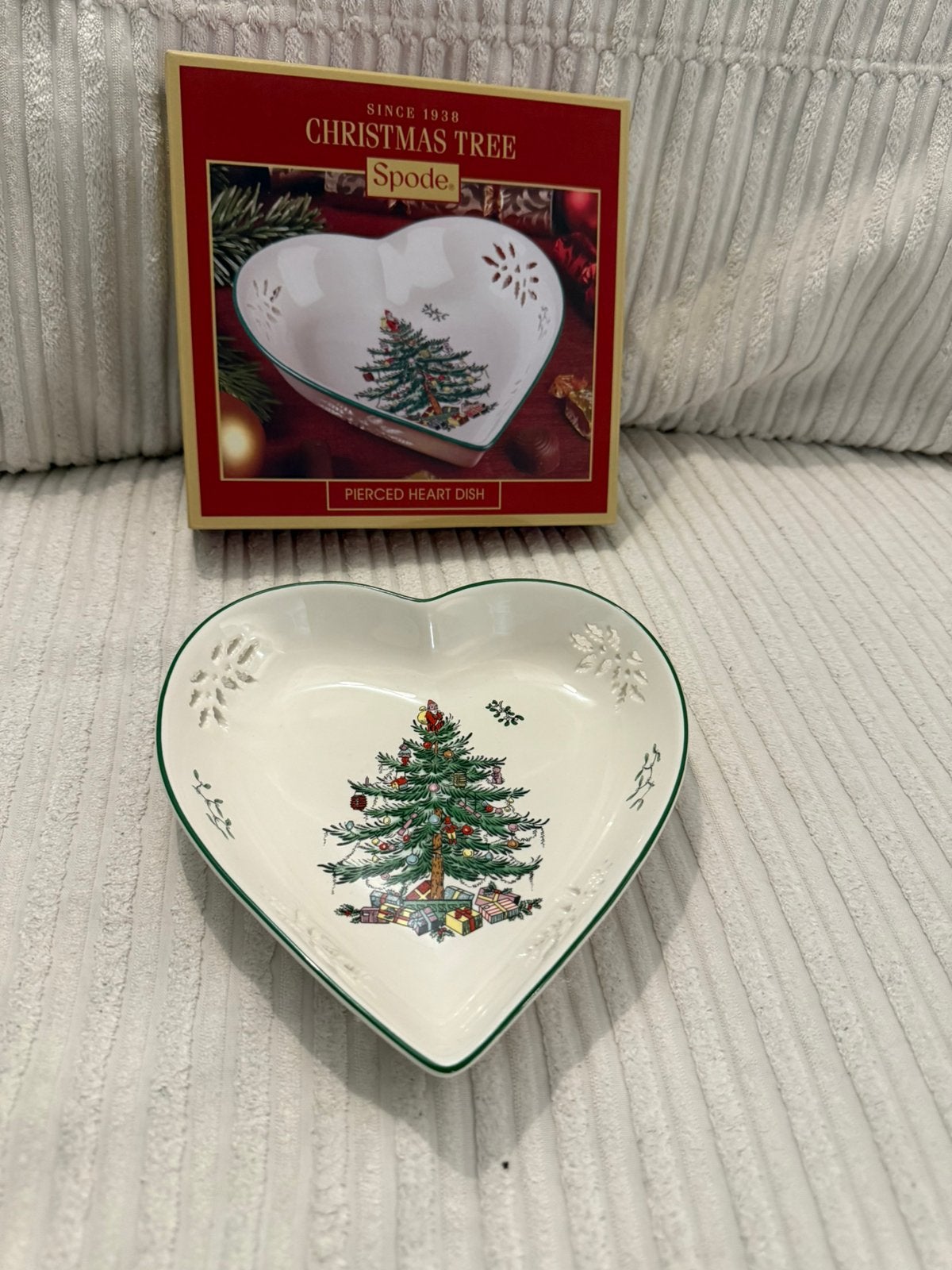 Spode Christmas tree harr schaal nieuw zonder doos, Ophalen, Nieuw