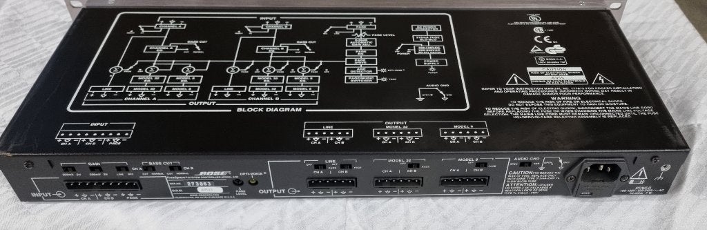 Bose freespace system controller, Ophalen of Verzenden, Zo goed als nieuw, Bose, Minder dan 60 watt