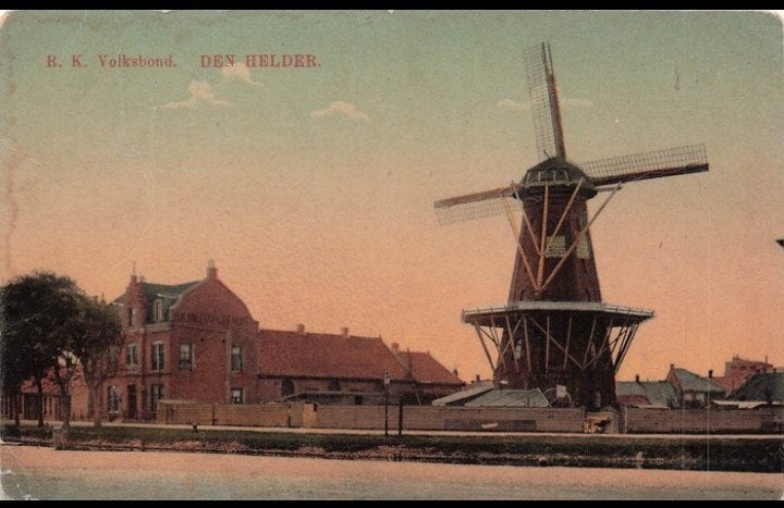 R. K. Volksbond Den Helder 1913, Verzamelen, Verzenden, Voor 1920, Gelopen, Noord-Holland