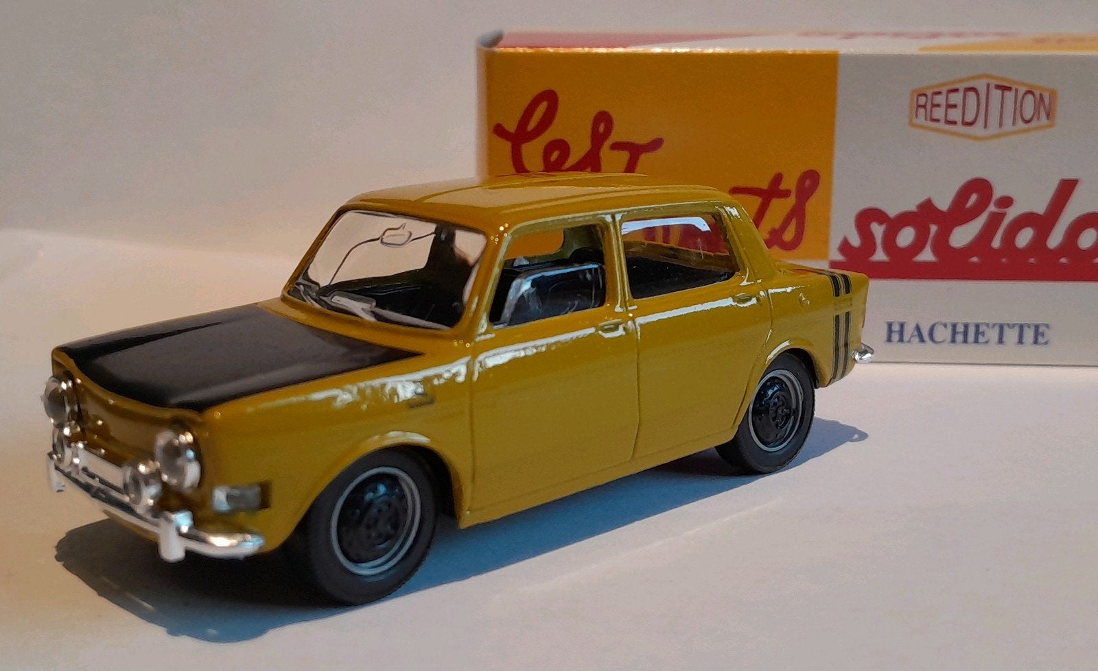 Solido Simca 1000 Rallye z.g.a.n., Ophalen of Verzenden, Zo goed als nieuw, Auto, Solido
