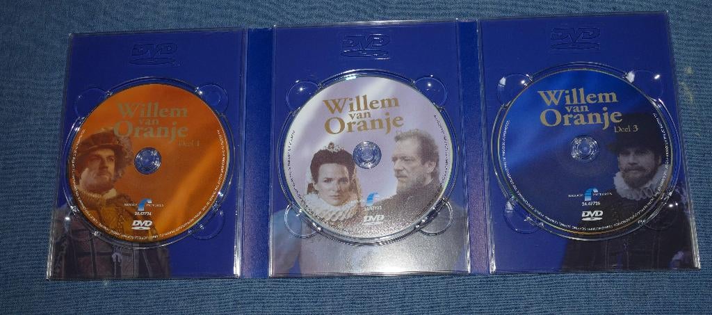 DVD Willem van oranje, Ophalen, Boxset, Drama, Zo goed als nieuw