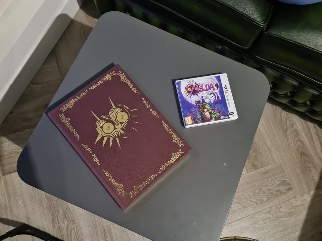 Zelda Majora's Mask 3D + Strategy Guide (collectors edition), Avontuur en Actie, 1 speler, Ophalen of Verzenden, Zo goed als nieuw