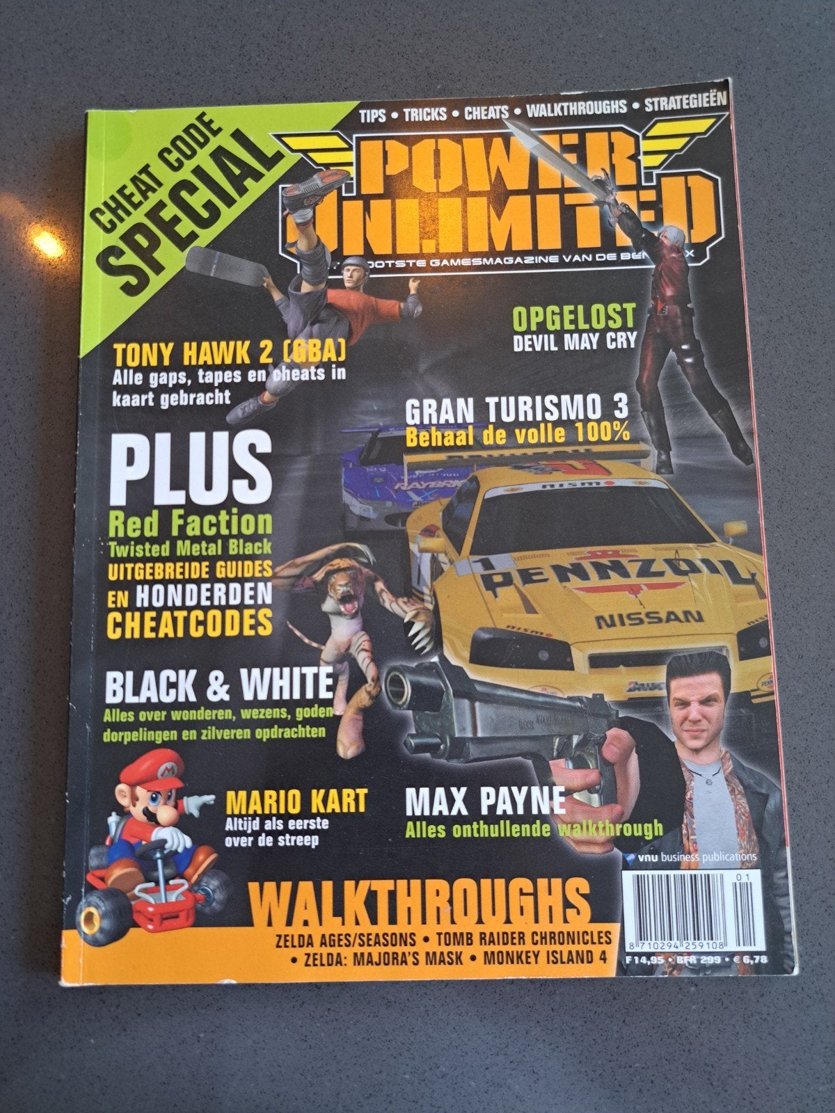 Power Unlimited Magazine - Cheat Code Special, Ophalen of Verzenden, Gelezen, Overige typen