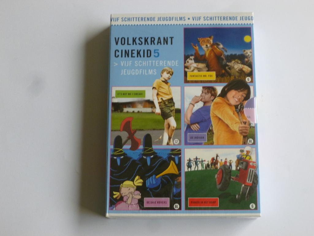 Volkskrant Cinekid 5 , Sealed en origineel 5 dvd box, Avontuur, Alle leeftijden, Ophalen of Verzenden, Nieuw in verpakking