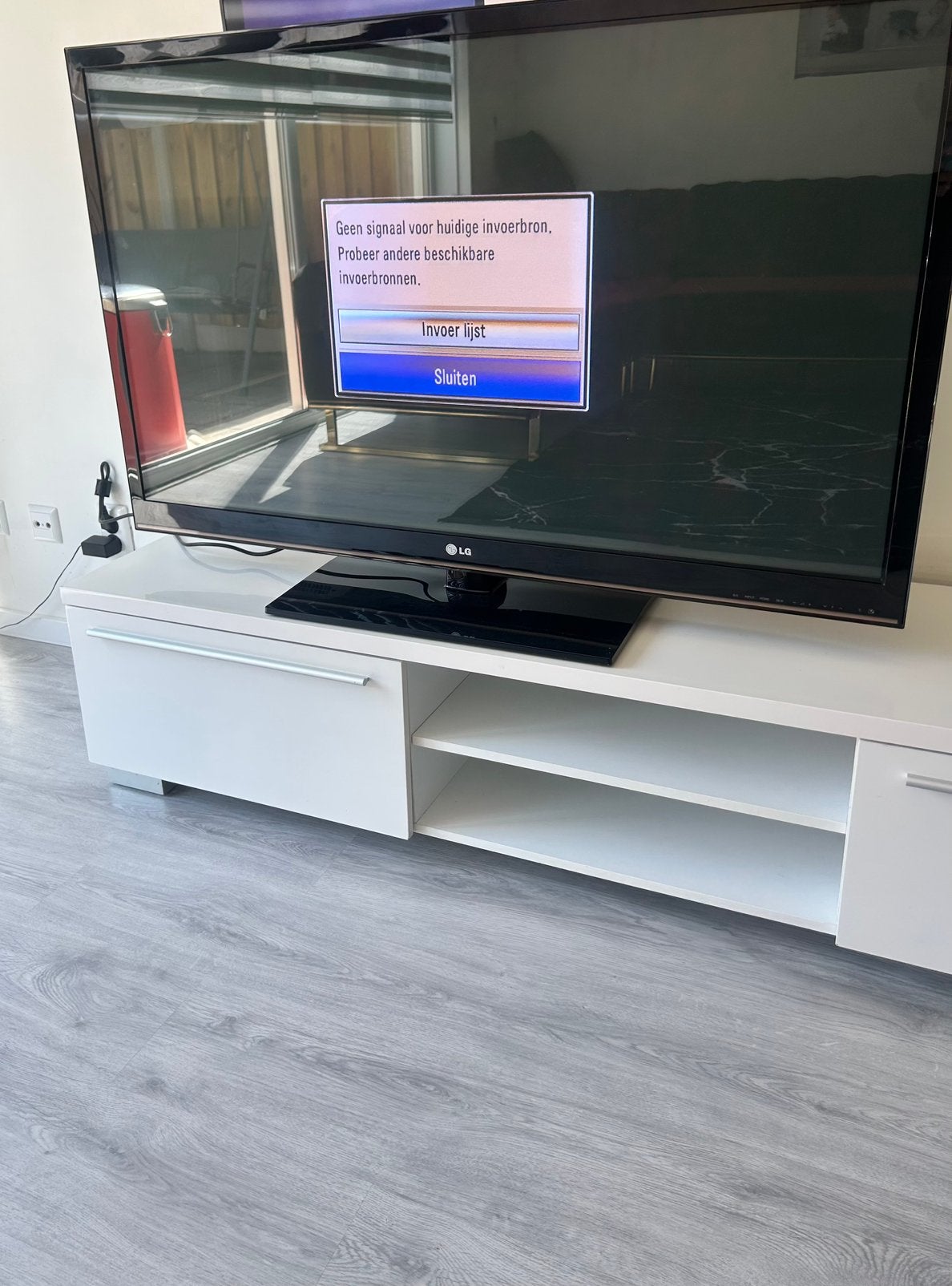 LG tv 55 inch, 100 tot 150 cm, 100 tot 150 cm, Ophalen of Verzenden, Zo goed als nieuw