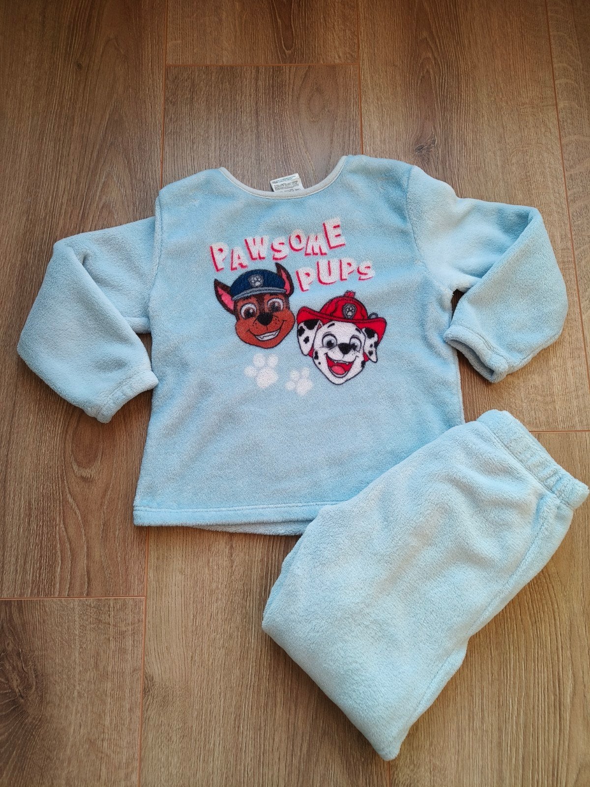 Warme pyjama Paw Patrol H&M maat 110/116, Kinderen en Baby's, Nacht- of Onderkleding, Gebruikt, Jongen of Meisje, H&M