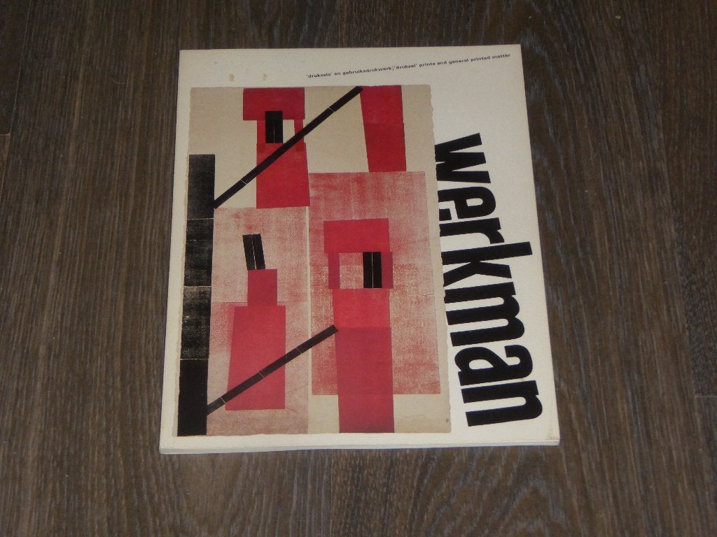 H.N. Werkman - 'druksels' en gebruiksdrukwerk, Verzenden, Jan Martinet, Zo goed als nieuw, Catalogus