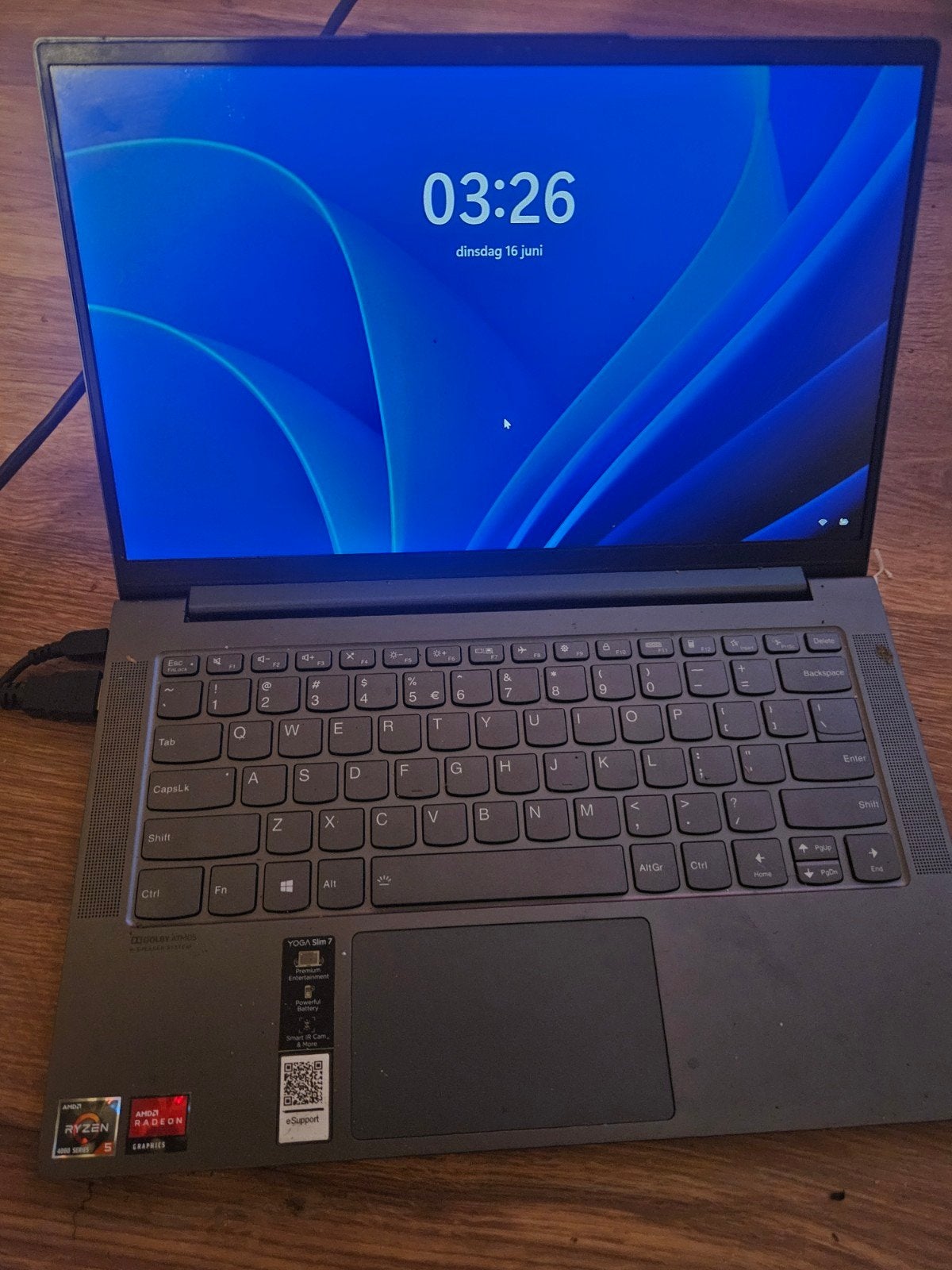 Lenovo Yoga Slim 7-14ARE05 Laptop (nieuwstaat), Computers en Software, Windows Laptops, Nieuw, 14 inch, Ophalen of Verzenden