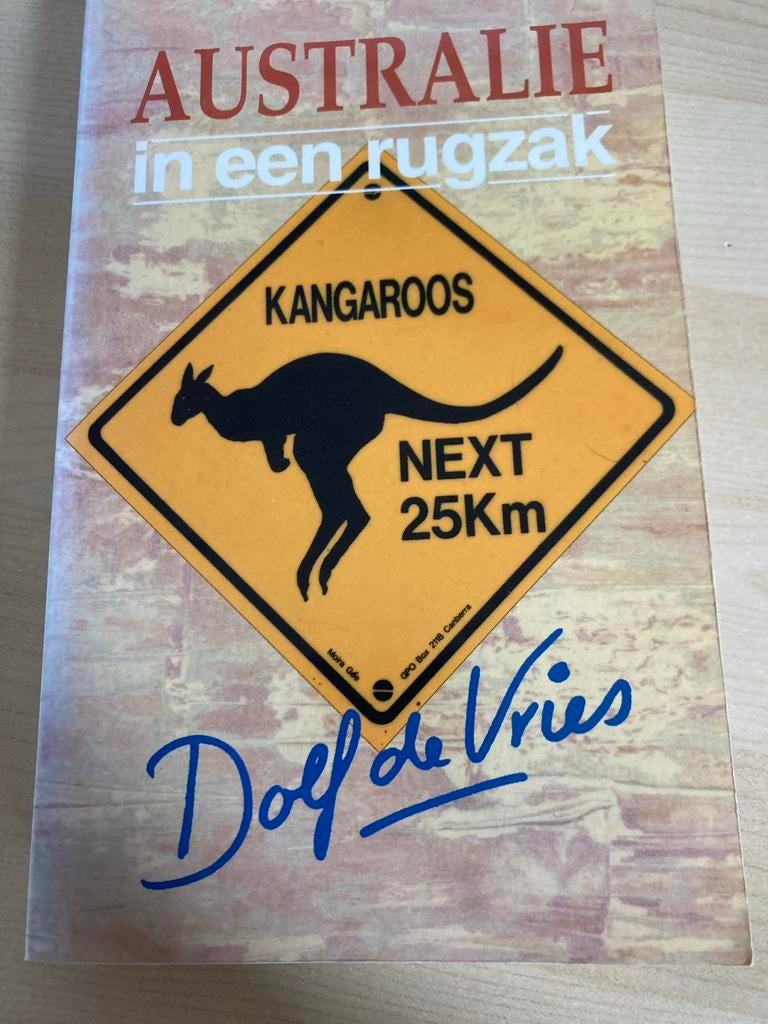 Australië in een rugzak - Dolf de Vries, Overige merken, Zo goed als nieuw, Reisgids of -boek, Australië en Nieuw-Zeeland