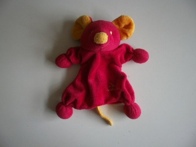 c9 Tiamo kandeel collectie muis geel/rood geel/groen Twente, Kinderen en Baby's, Speelgoed | Knuffels en Pluche, Muis, Overige karakters