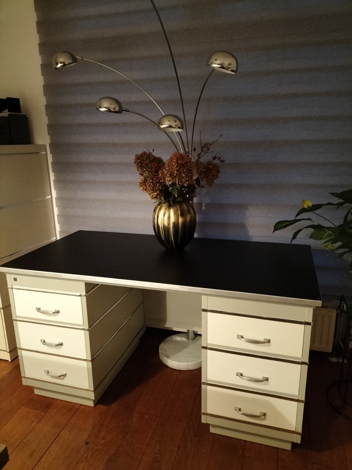 Vintage Gispen bureau met lades - Diverse kleuren, Ophalen of Verzenden