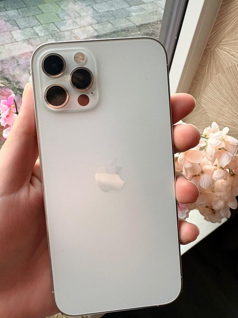 iPhone 12 Pro wit, Telecommunicatie, Mobiele telefoons | Apple iPhone, Ophalen, 80 %, IPhone 12 Pro, Zonder simlock
