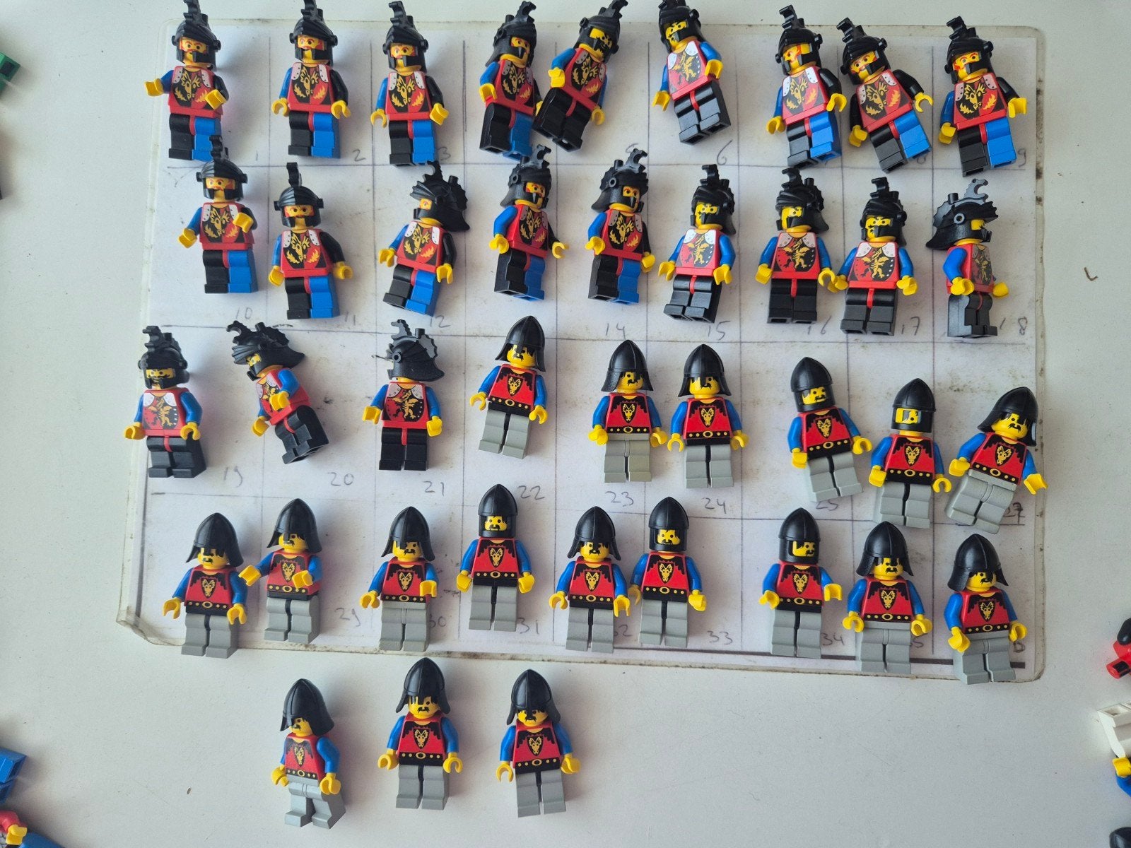 lego dragon knight ridder vintage poppetjes draak, Ophalen of Verzenden, Nieuw