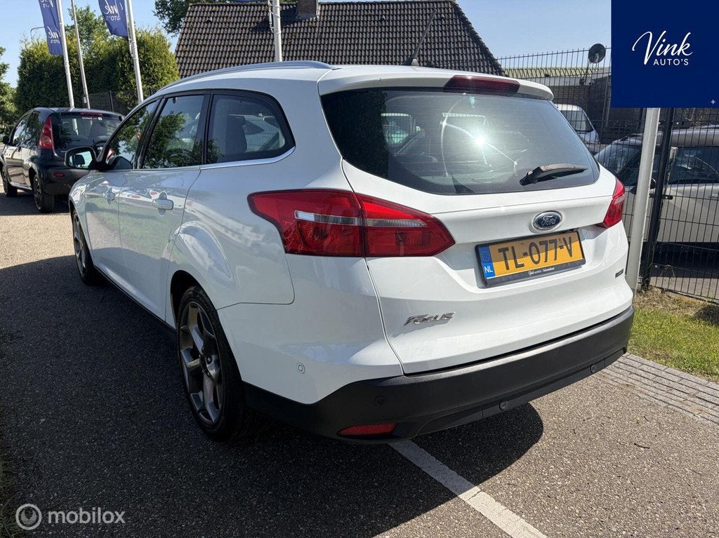 Ford Focus Wagon 1.0 EcoBoost Titanium Business | Camera | C, Auto's, Gebruikt, Euro 6, Wit, Origineel Nederlands