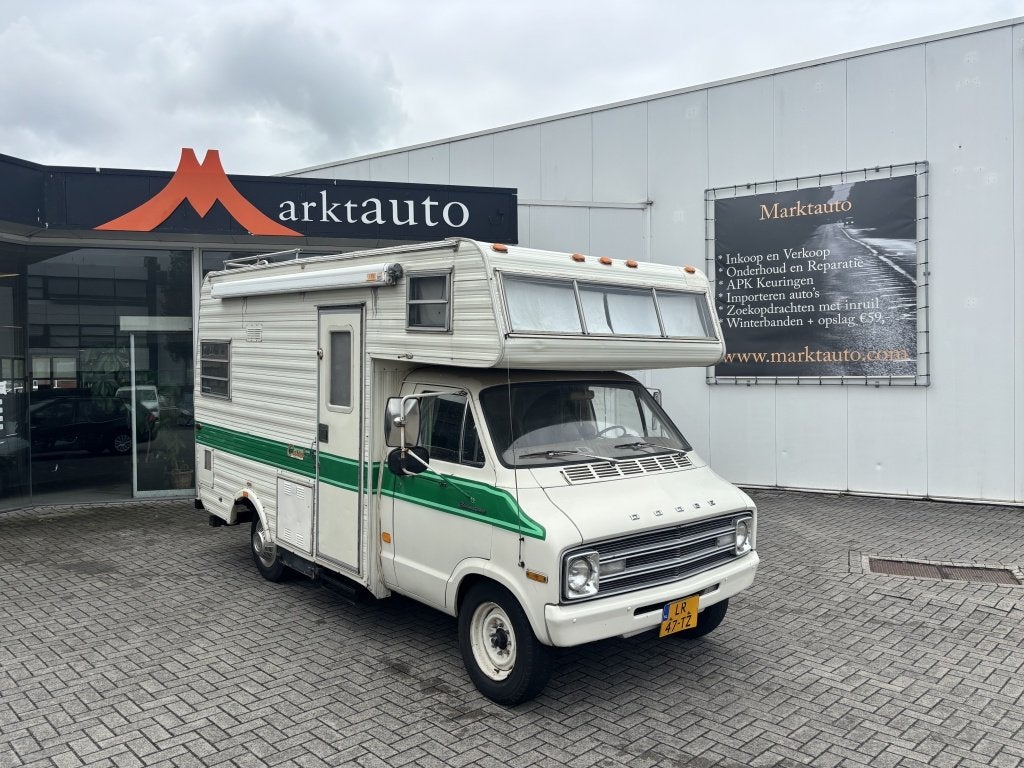 Dodge-casual 180 CARIBE KAMPEERAUTO Standaard (bj 1977), Bedrijf, LPG, Overige merken, Automaat