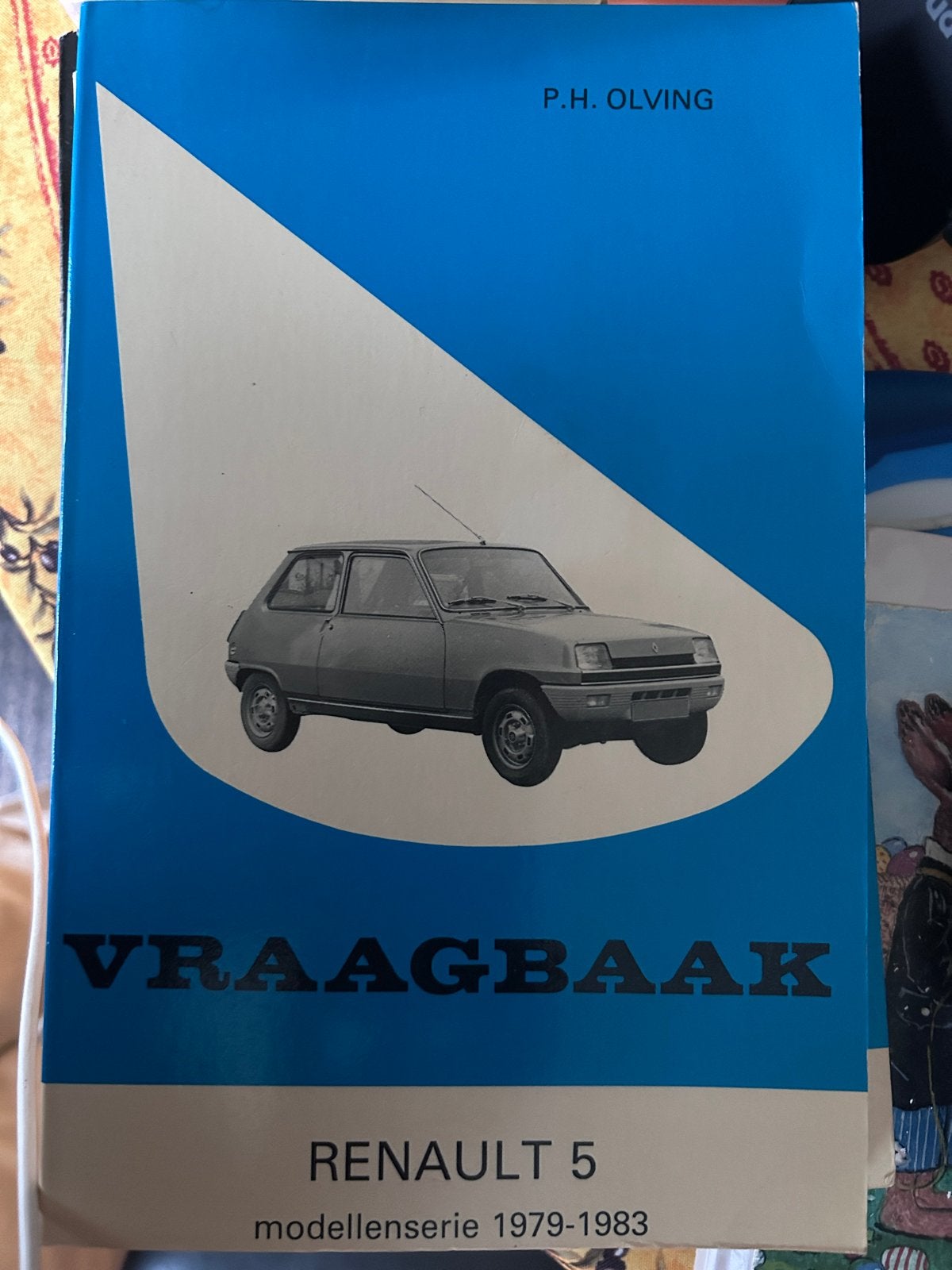 Vraagbaak Renault 5 (1979-1983) en Renault 4, Ophalen of Verzenden, Gelezen, Renault
