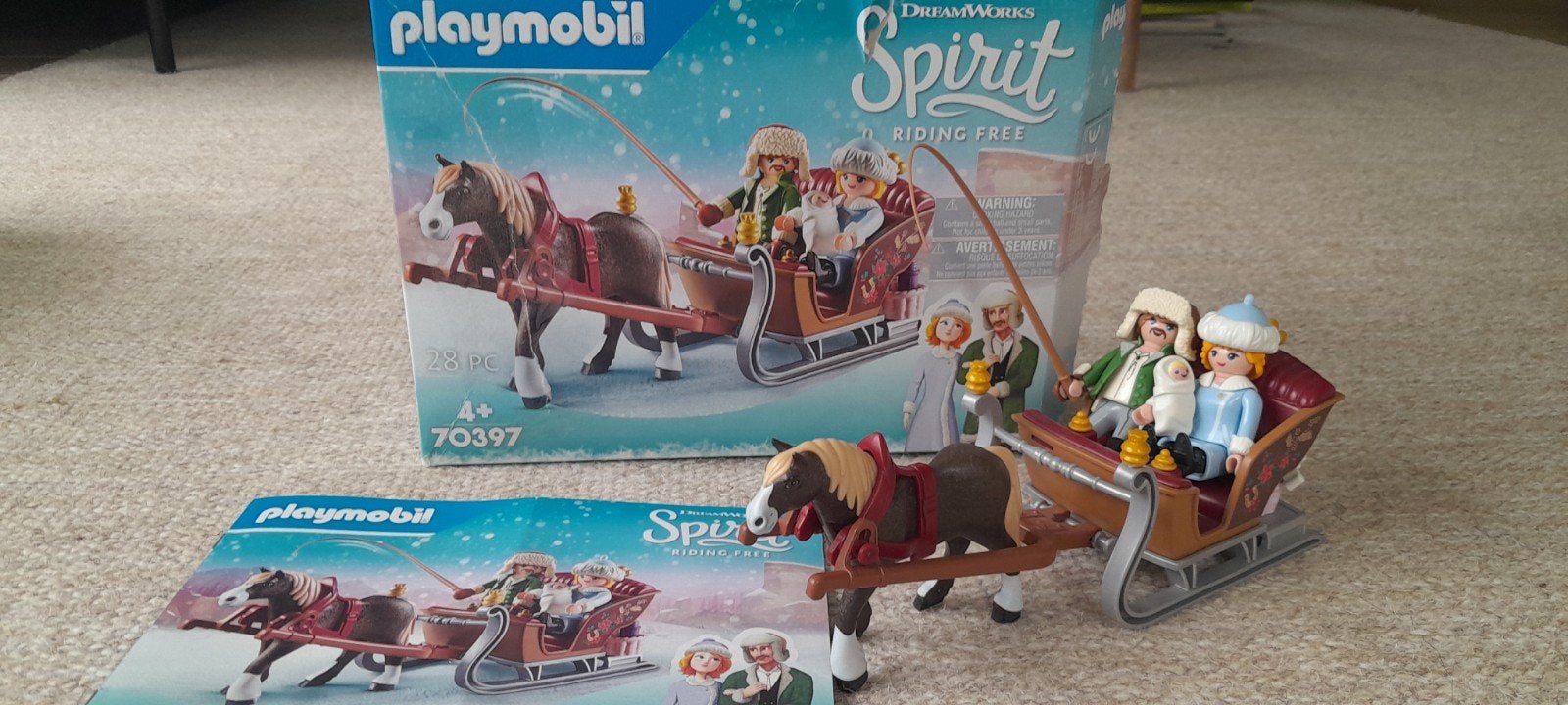 Playmobil 70397 Spirit, Kinderen en Baby's, Complete set, Voertuig, Ophalen of Verzenden, Zo goed als nieuw