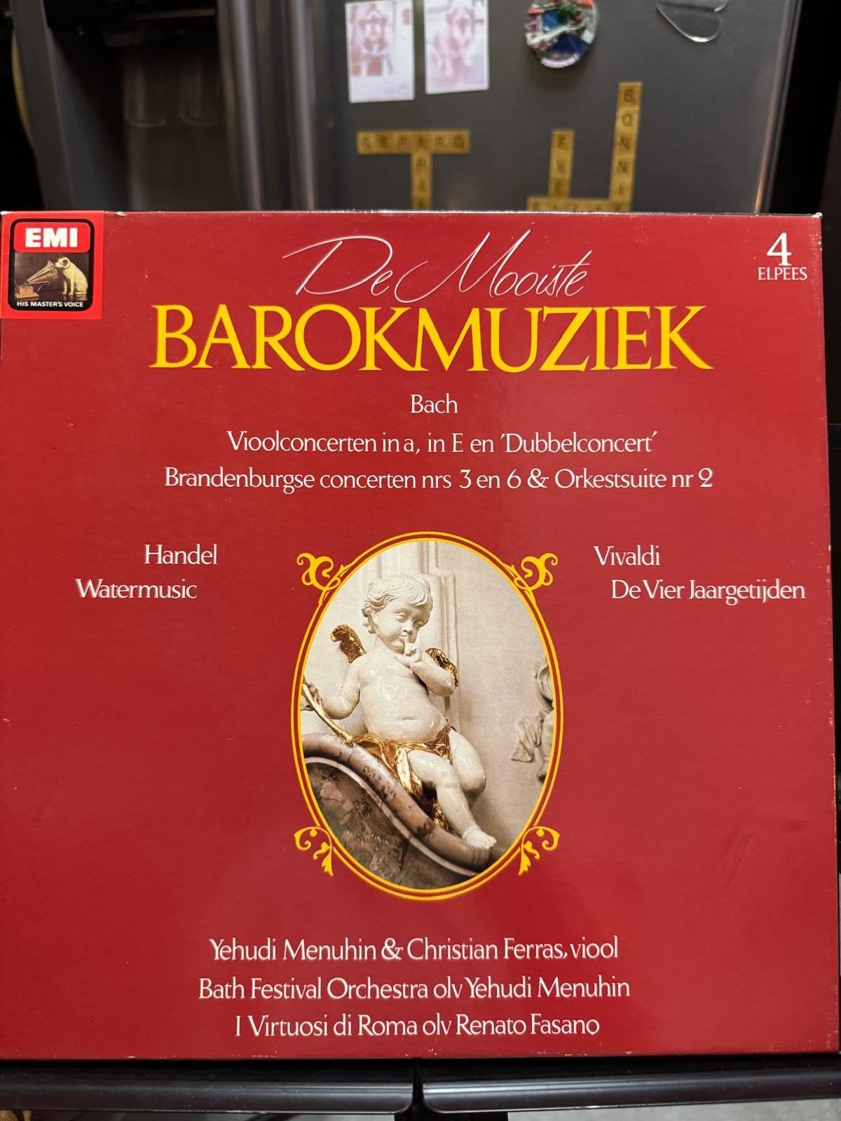 De Mooiste Barokmuziek - Bach, Handel, Vivaldi (4 LP's), Gebruikt, Boxset, Ophalen of Verzenden, Orkest of Ballet