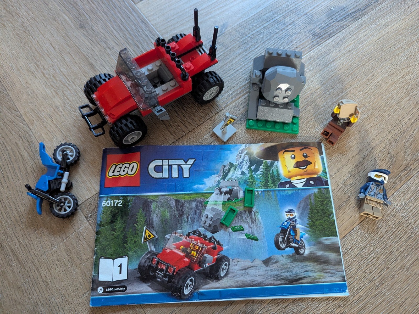Lego City 60172 met instructies, Ophalen, Lego, Inclusief instructies, Complete set
