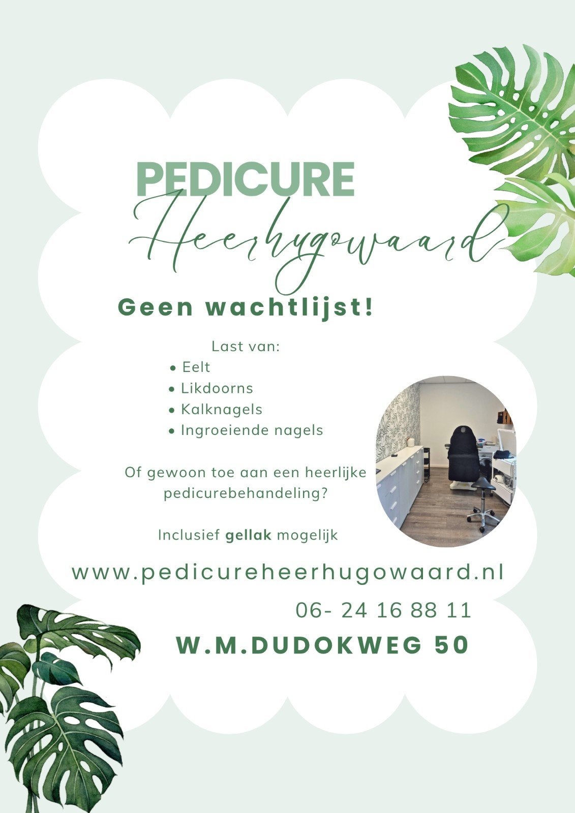Pedicure Behandeling Heerhugowaard, Ophalen, Nieuw, Overige typen