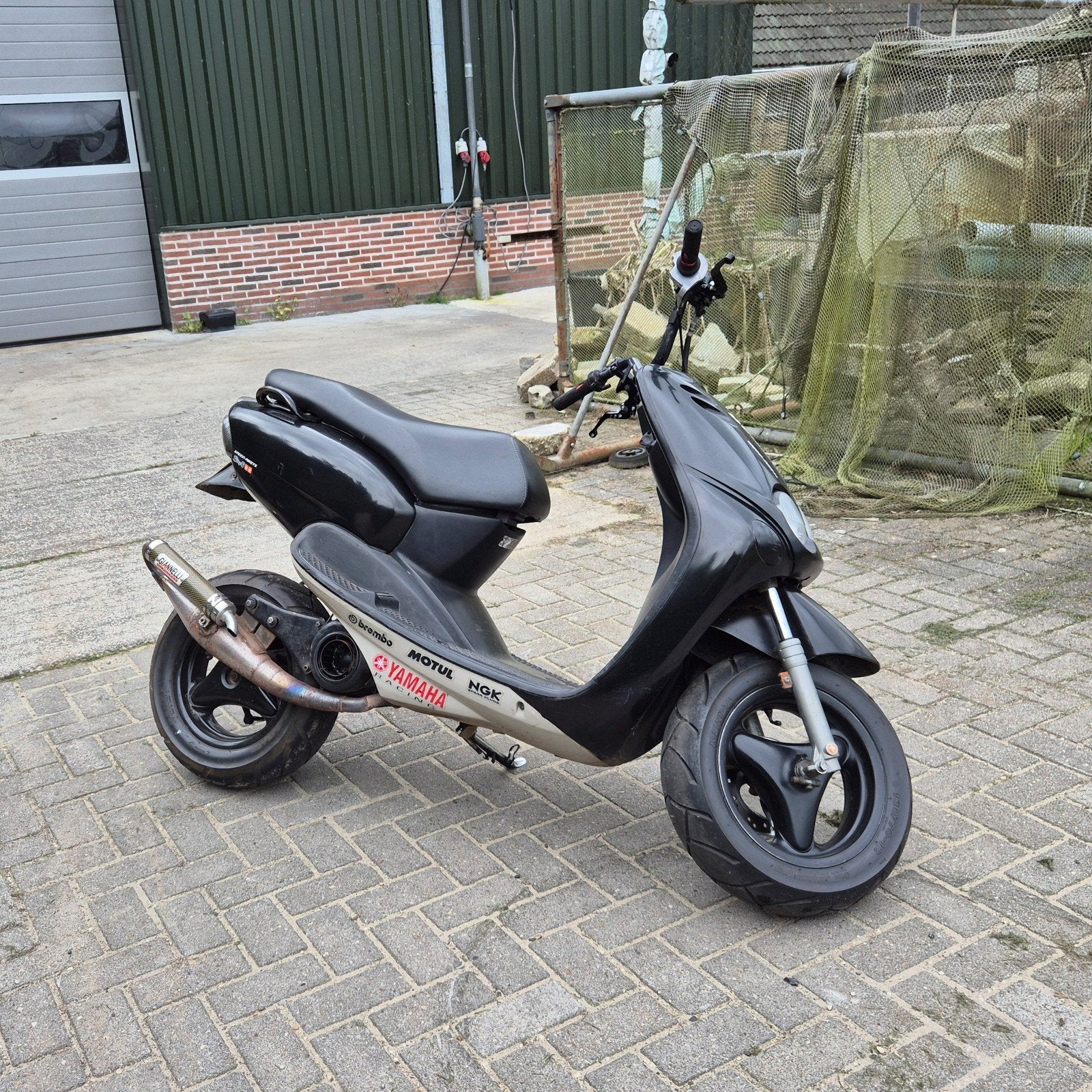 Yamaha Neos Scooter - Zwart, Goede Staat, Ophalen, Tweetakt, Gebruikt, Maximaal 45 km/u