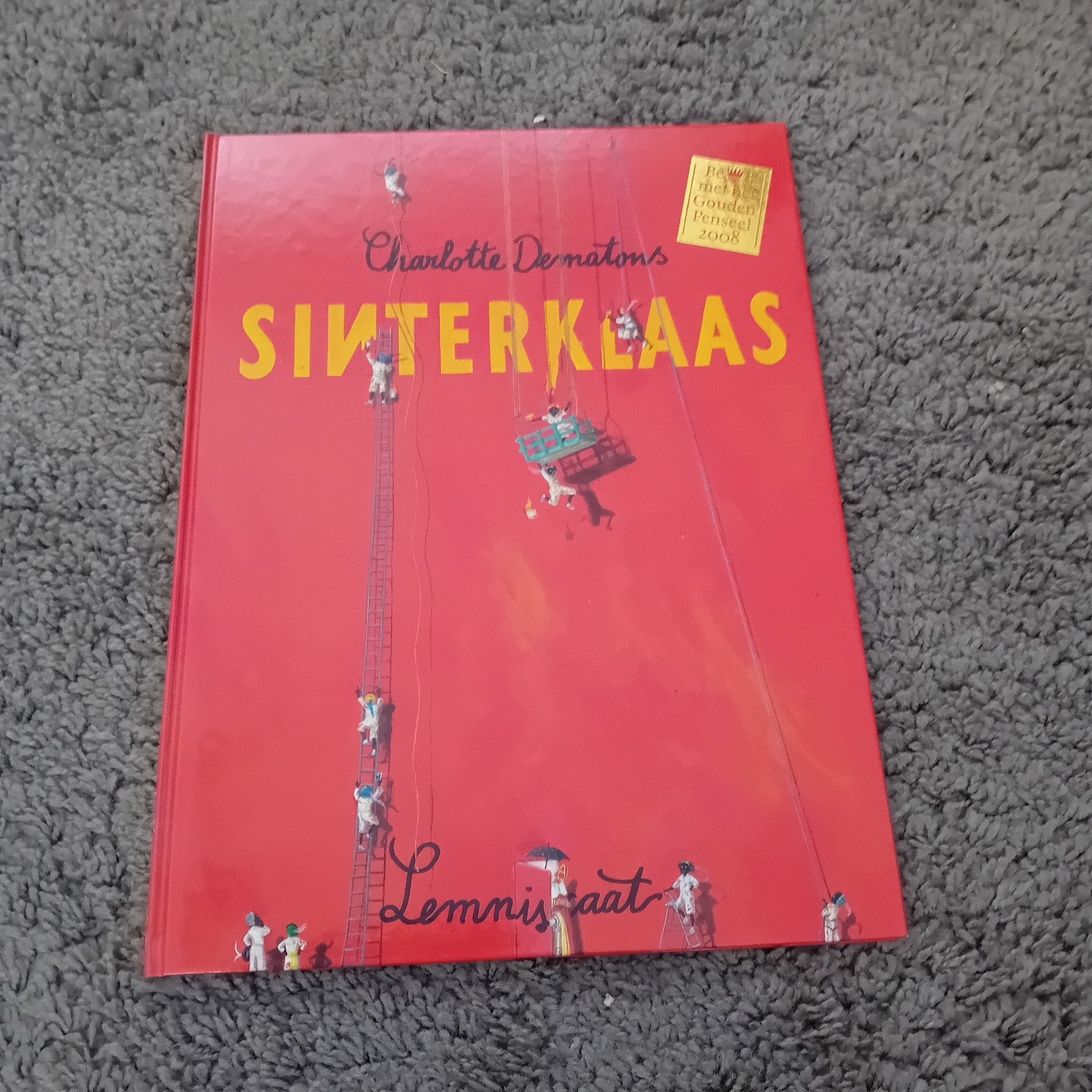 Sinterklaas - Charlotte Dematons (Prentenboek), Verzenden, Zo goed als nieuw, Charlotte Dematons, Sprookjes