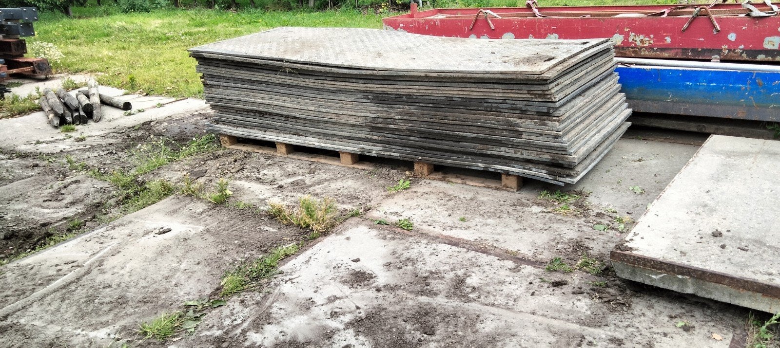 Kunststof rijplaten 3 meter lang 1 meter breed, Ophalen