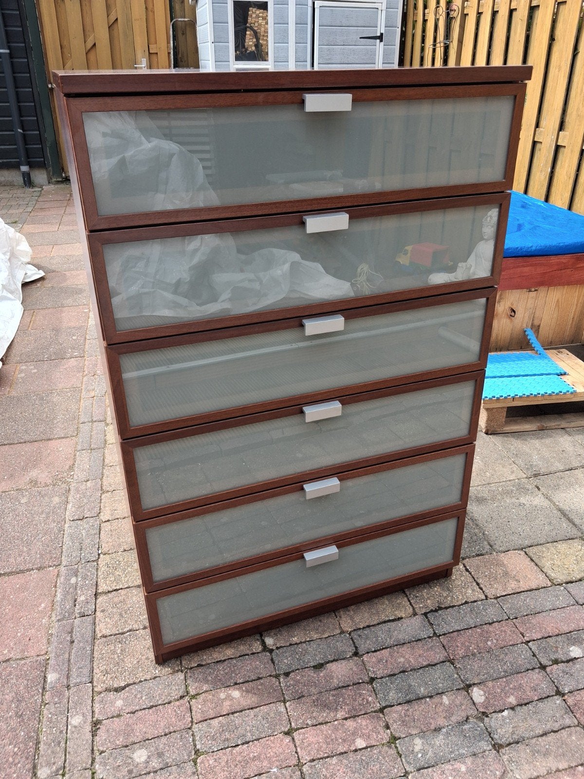 zgan ikea hopen ladekast, Ophalen, 50 tot 100 cm, Zo goed als nieuw, 3 of 4 laden