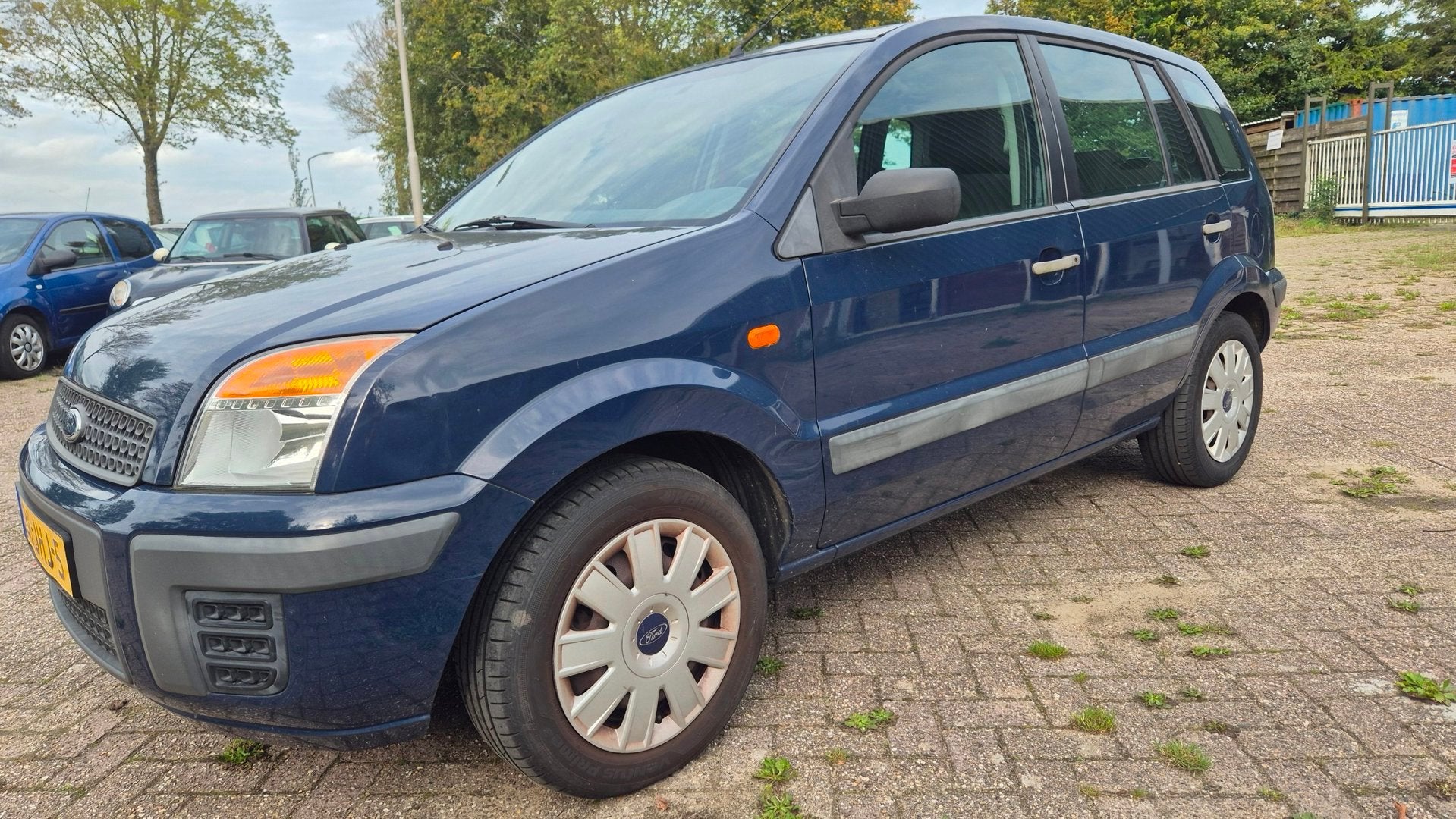 Ford Fusion 1.4-16V Cool & Sound SUPERNETJES, Auto's, Voorwielaandrijving, 15 km/l, Gebruikt, Blauw