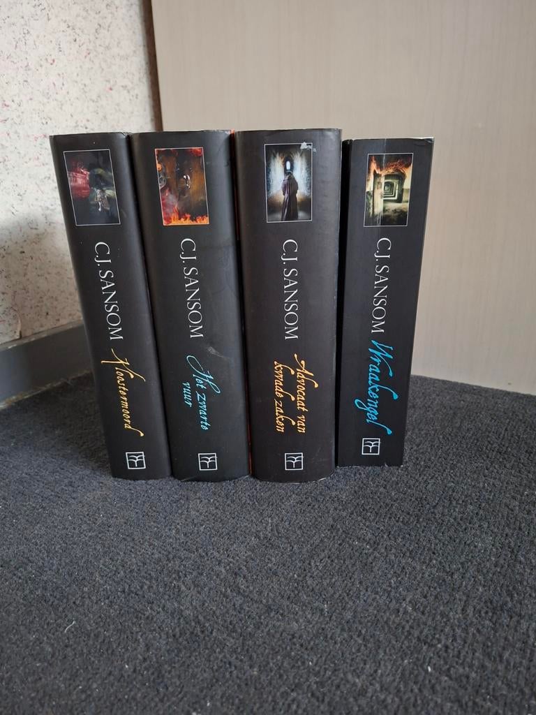 C.J. Sansom - de shardlake serie, Boeken, Ophalen of Verzenden, Gelezen