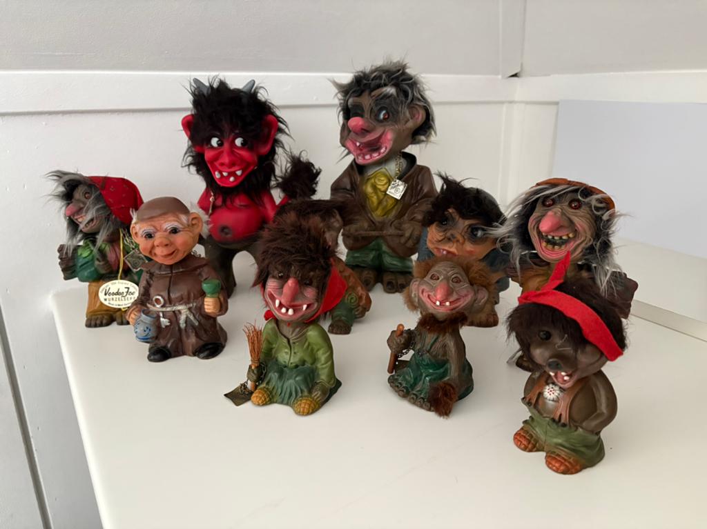 Heico bobblehead knikkende trollen, Verzamelen, Ophalen of Verzenden, Zo goed als nieuw, Accessoires