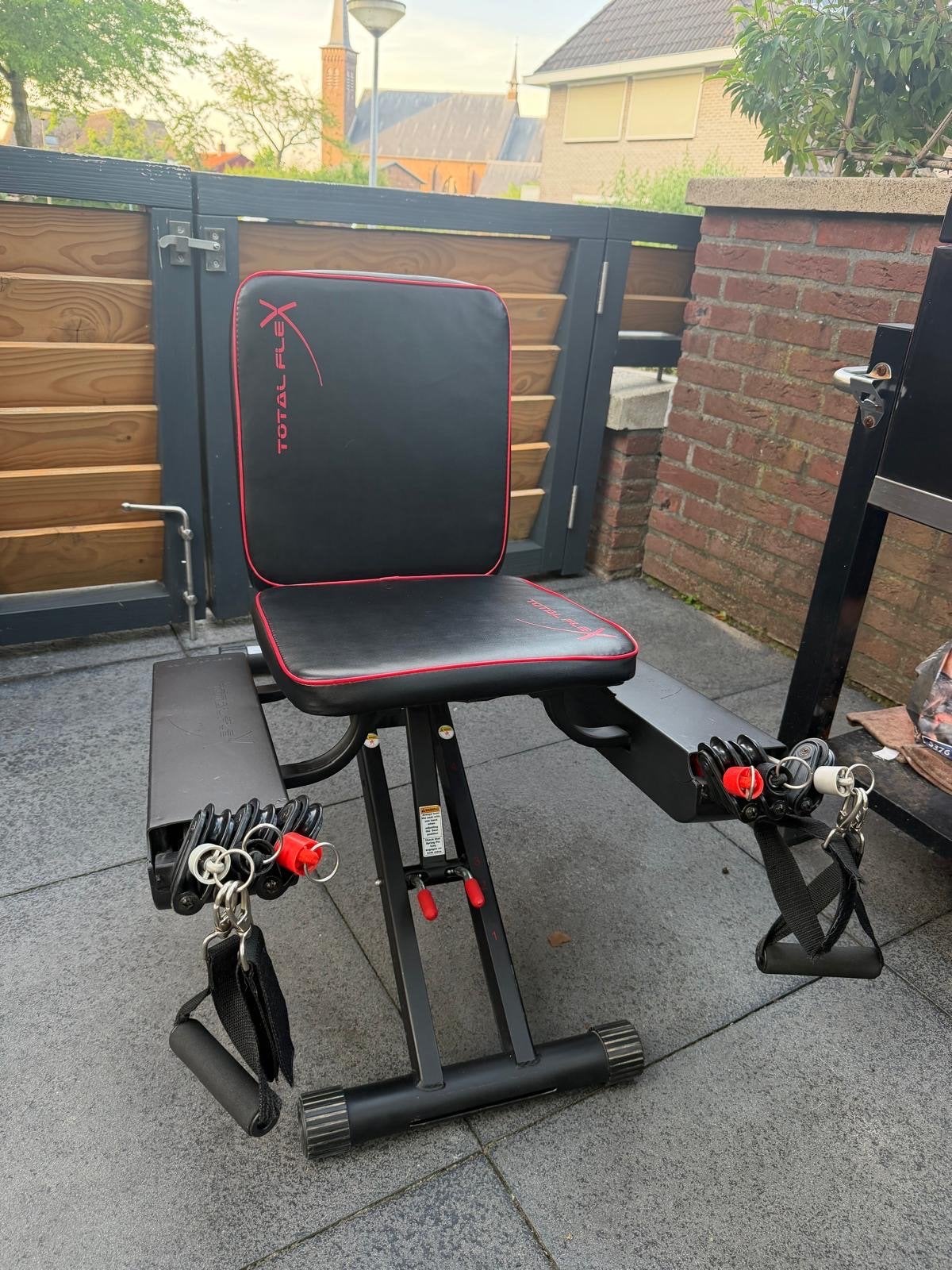 Total Flex Krachtstation - Compact en Veelzijdig, Sport en Fitness, Ophalen, Krachtstation, Armen, Zo goed als nieuw