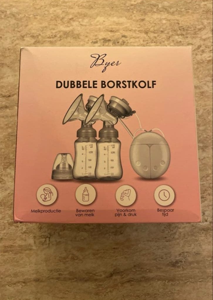 Byer Dubbele Borstkolf - Zo goed als nieuw, Overige merken, Dubbelzijdig, Borstkolf, Ophalen of Verzenden