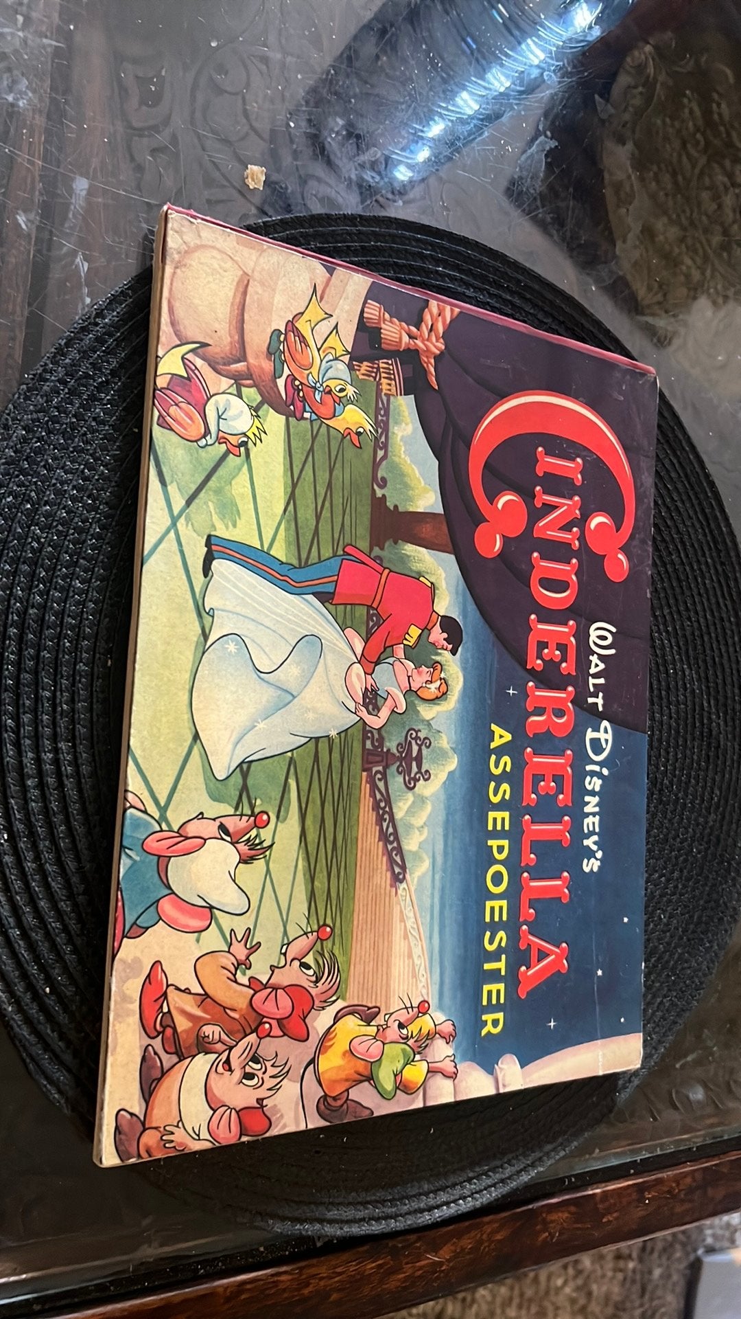 HC / linnen rug / WALT DISNEY’S CINDERELLA COMPLEET, Ophalen of Verzenden, Gelezen