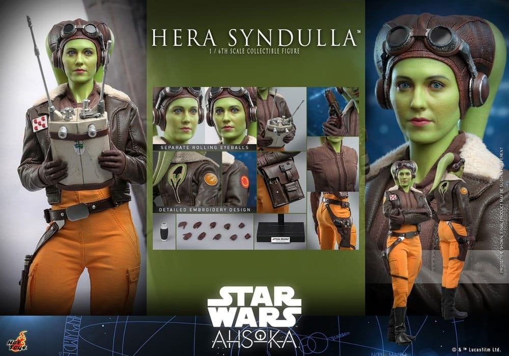 Hot Toys TMS113 Star Wars Ahsoka Hera Syndulla, West Campus 1 76863 Herxheim (DE), Heo GmbH, Nieuw, Ophalen of Verzenden