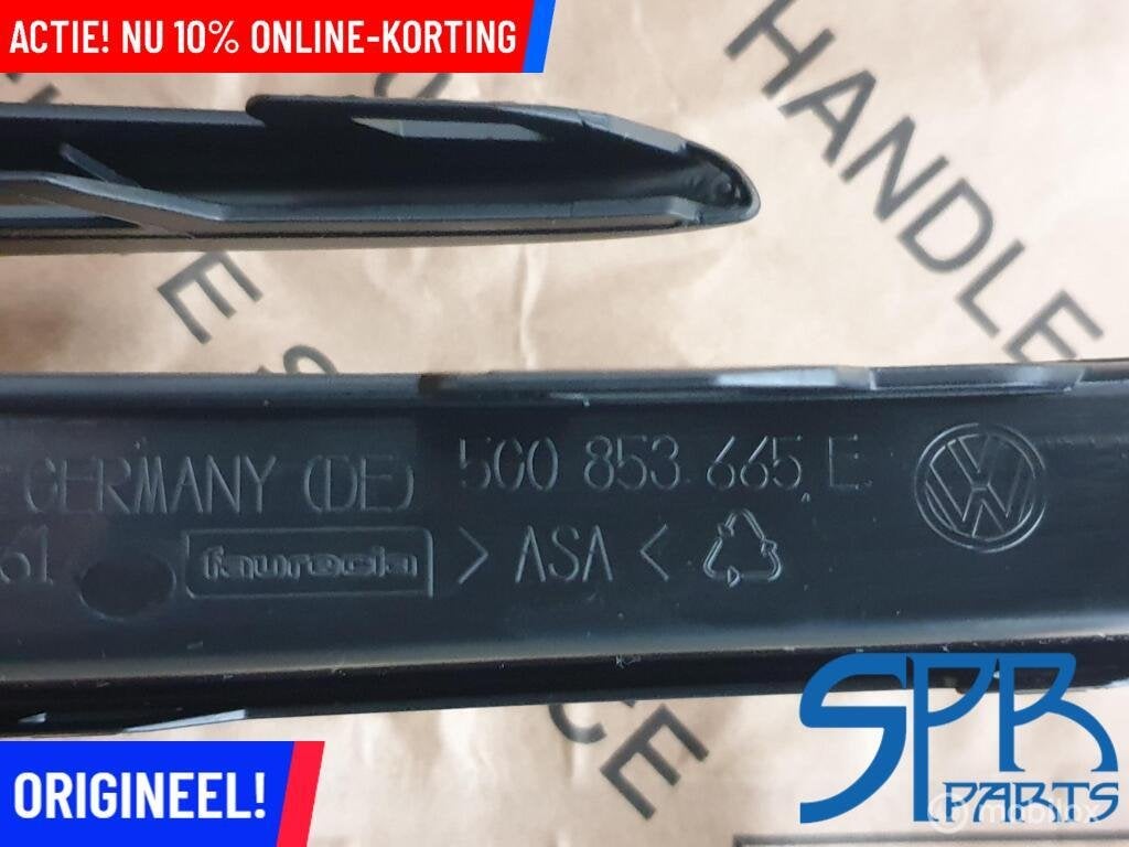 GOLF 7 GTI GTD GRILL MISTLAMP Rooster KAP LINKS 5G0853665E, Volkswagen, Nieuw, Ophalen of Verzenden, Volkswagen