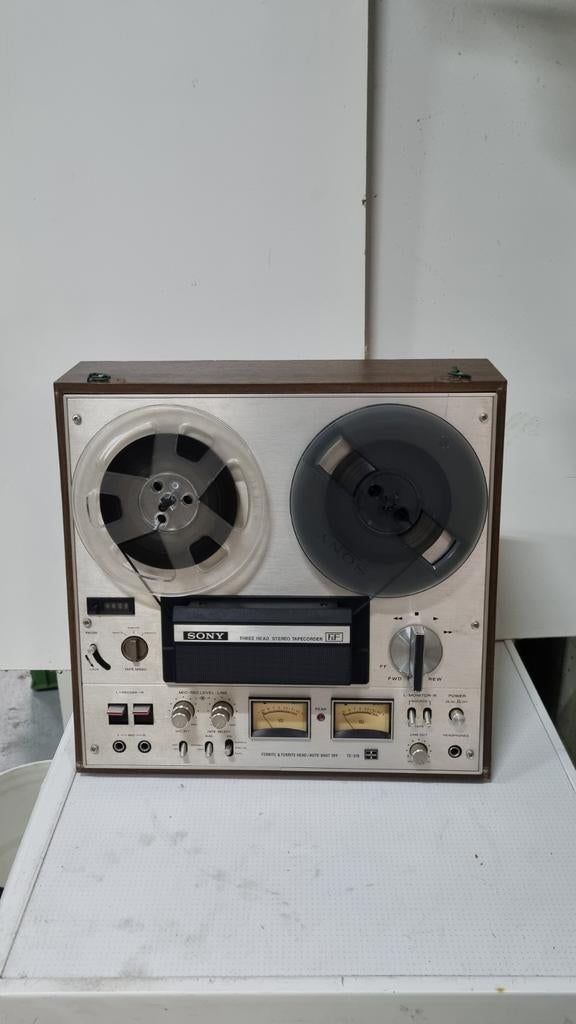Sony TC-378 Driesporen Stereo Bandrecorder, Audio, Tv en Foto, Bandrecorders, Ophalen of Verzenden, Bandrecorder, Met banden
