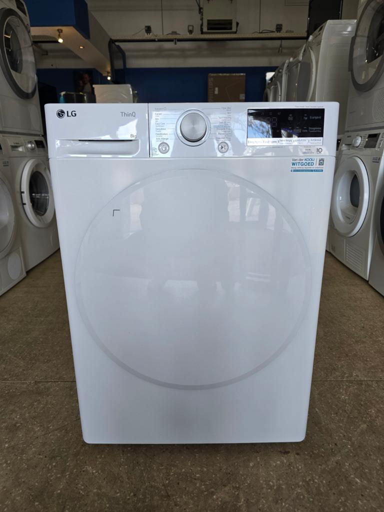 LG RH80V5AV0N warmtepompdroger | 8 kilo | Gratis thuis 🚚✅️, Ophalen, Jirnsum, Overige typen, 8 tot 10 kg
