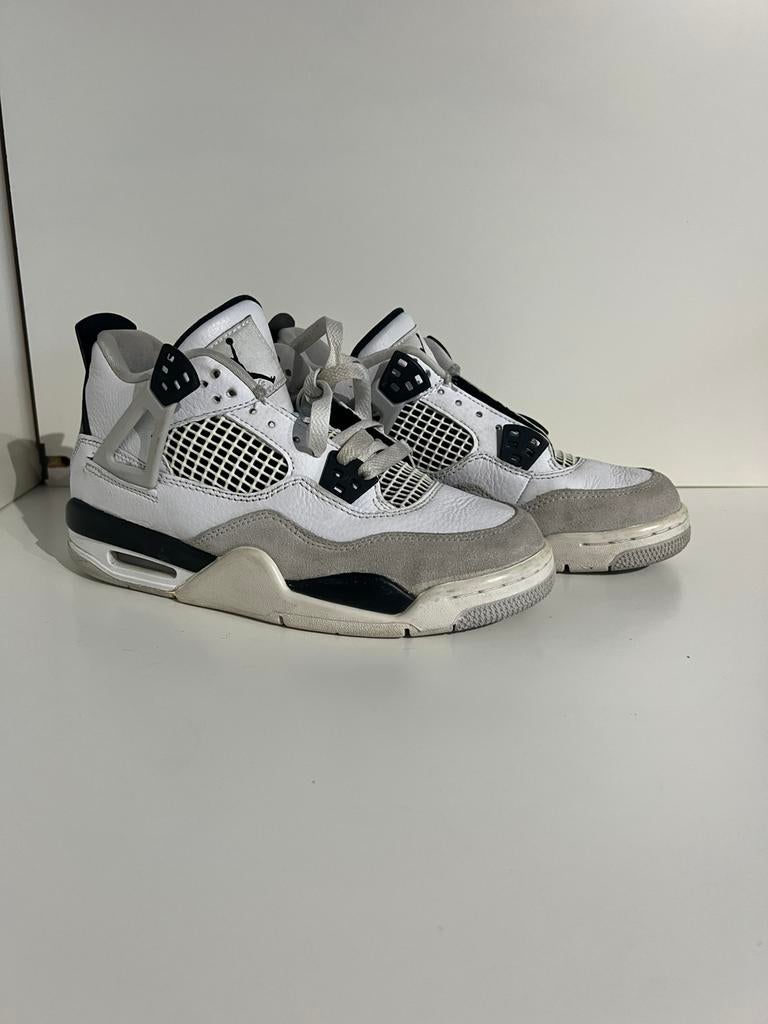 Nike Air Jordan 4 Military Black (GS) maat 36,5, ., Jongen of Meisje, Schoenen, Ophalen of Verzenden