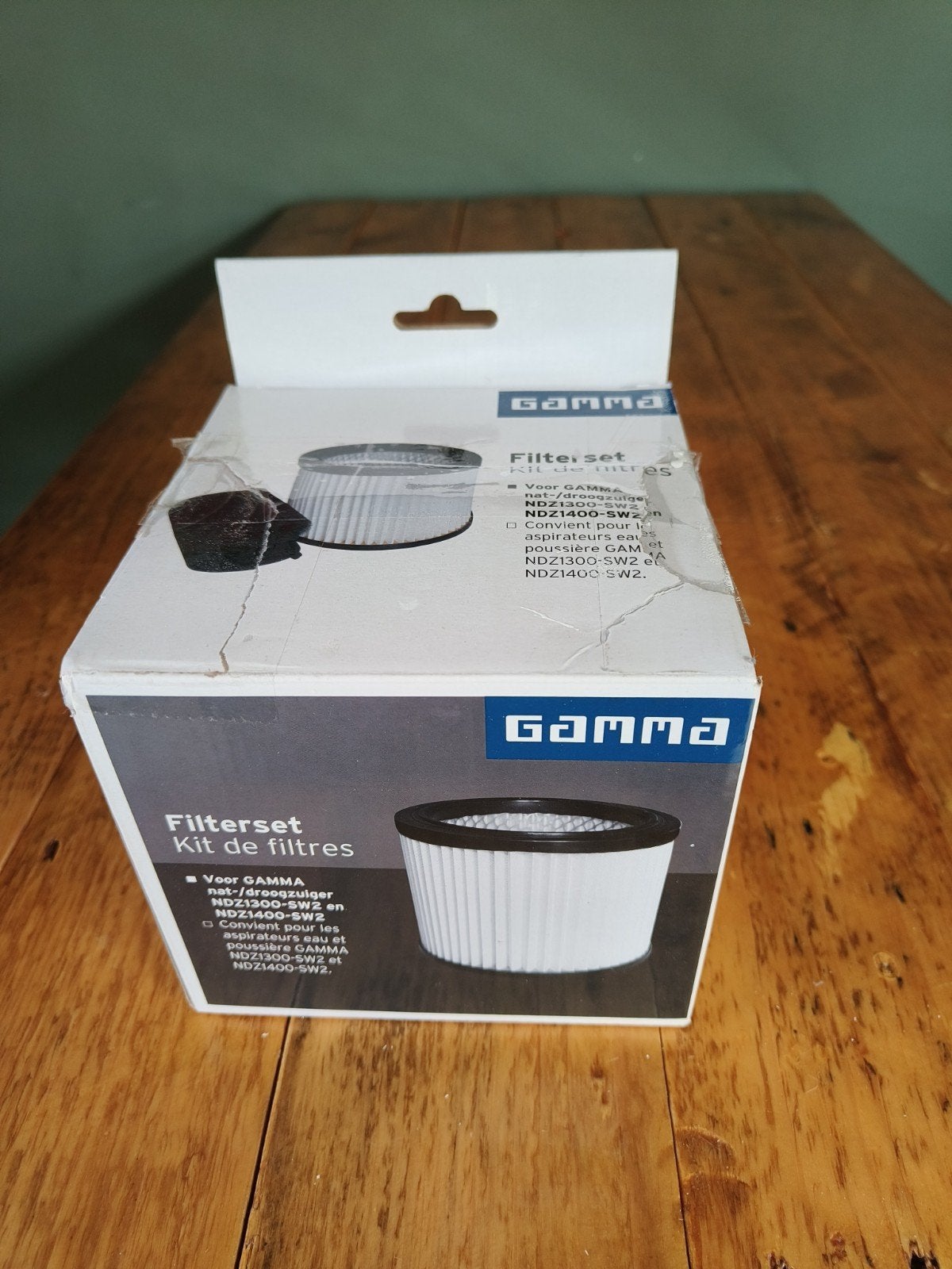 GAMMA Filterset voor nat-/droogzuiger NDZ1300-SW2/NDZ1400, Witgoed en Apparatuur, Stofzuigers, Nieuw, Ophalen of Verzenden, Industriële stofzuiger