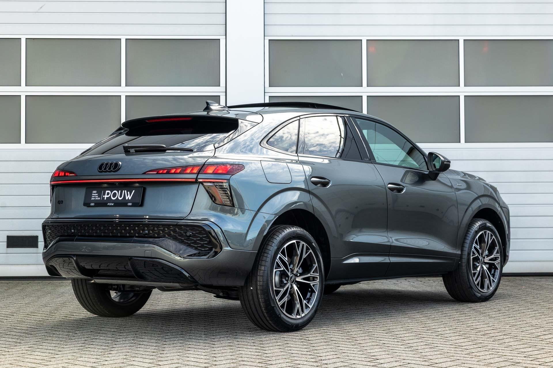 Audi Q3 Sportback 1.5 e-hybrid 272pk S edition | LMV 19'' |, Auto's, 12 maanden, 1800 kg, 1498 cc, 4 cilinders