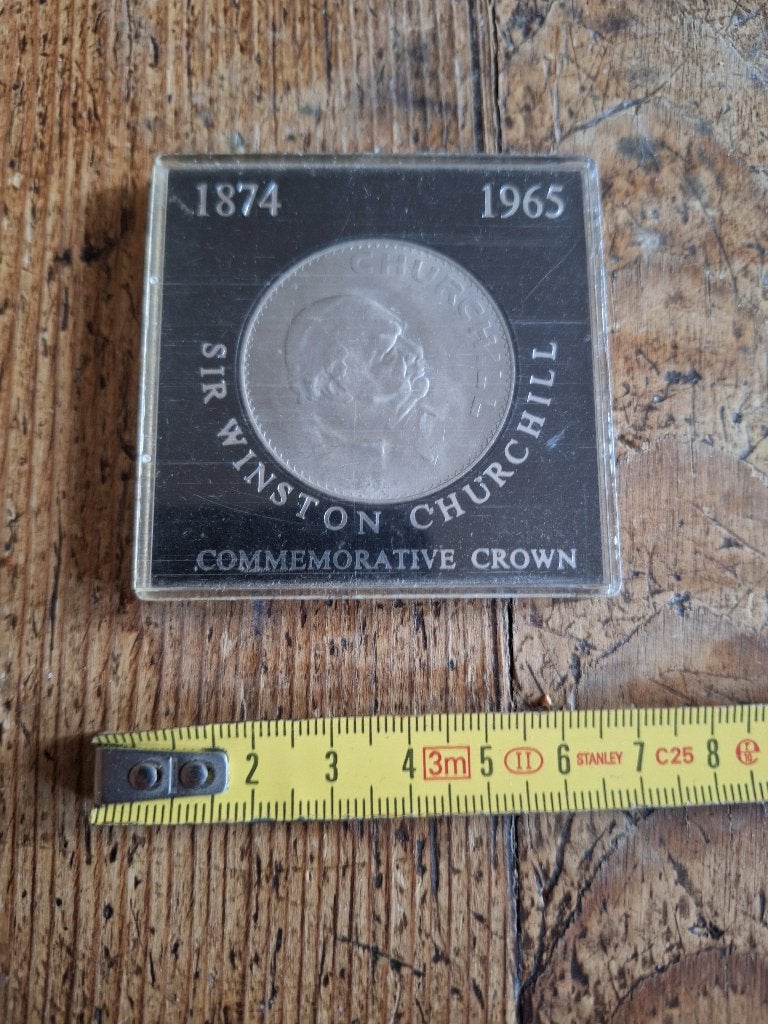 Sir Winston Churchill Commemorative Crown 1965 Verenigd Koni, Ophalen of Verzenden, Overige landen, Losse munt